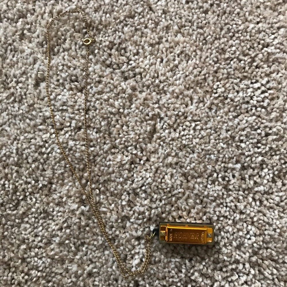 Harmonica Necklace